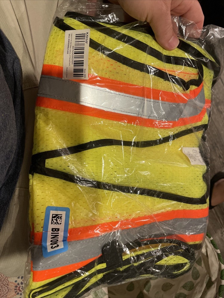 kaygo 2 polyester vest safety xxs