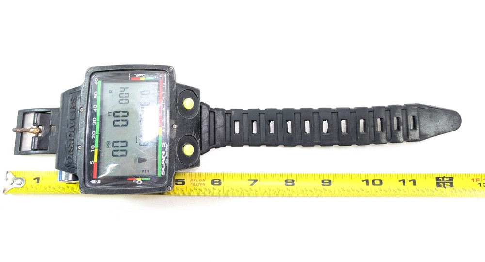 US Divers / Aqualung Scan 5 Wireless Wrist Scuba Dive Diving Computer with Case