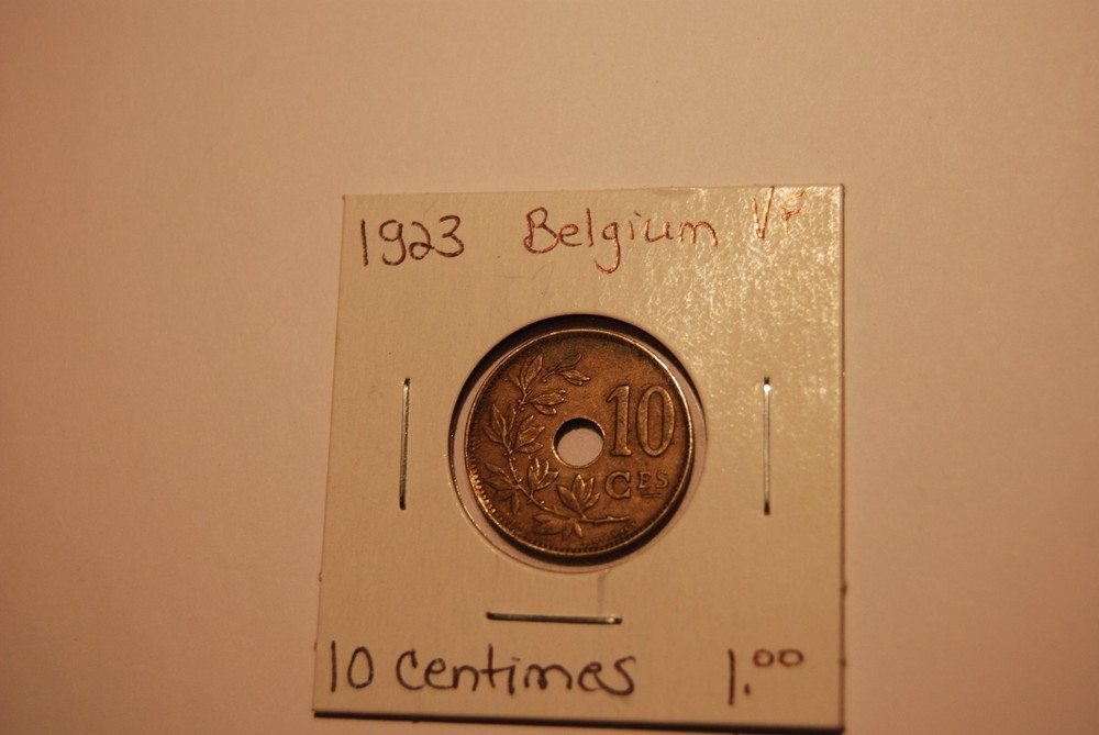 Belgium 1923 10 Centimes
