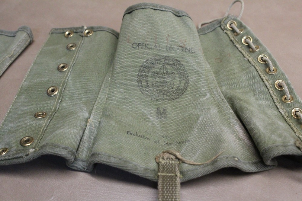 WW2 US Army M Green Canvas Leggings