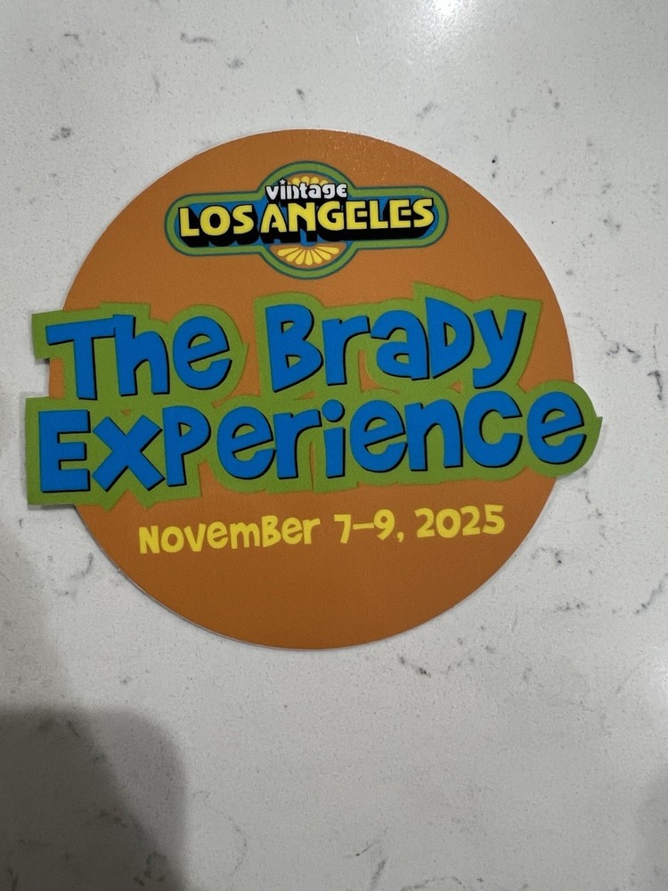 The Brady Bunch Experience Sticker Decal