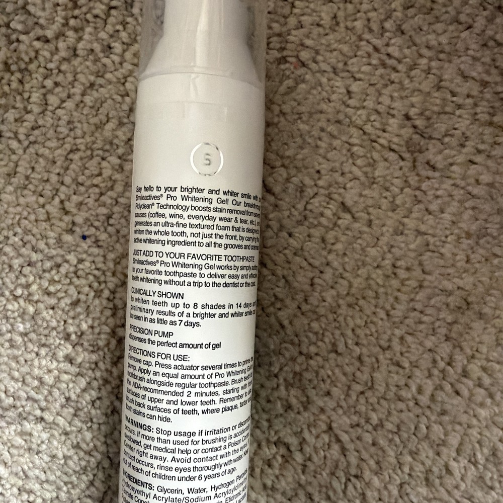 Smileactives Pro Whitening Gel