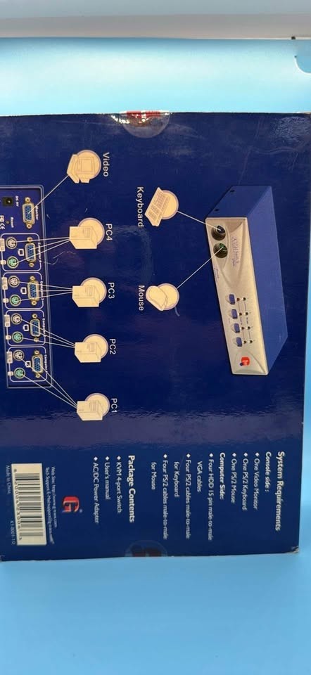 2 & 4 Port VGA KVM Switches
