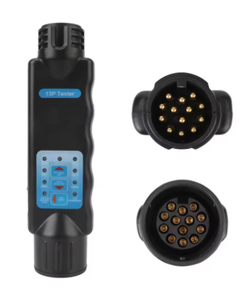 12V Trailer Tester Adapter Diagnostic Tools Wiring Check Light Test Plug Sockets