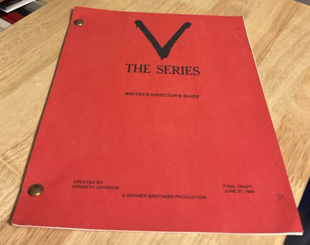 1984 “V The Series” Writers/Directors Guide Script