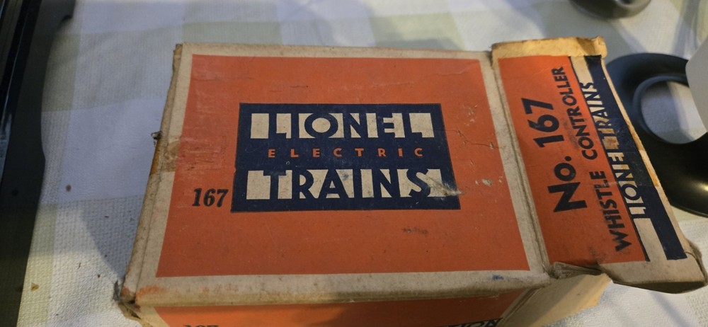 LIONEL 167 WHISTLE CONTROLLER -OB