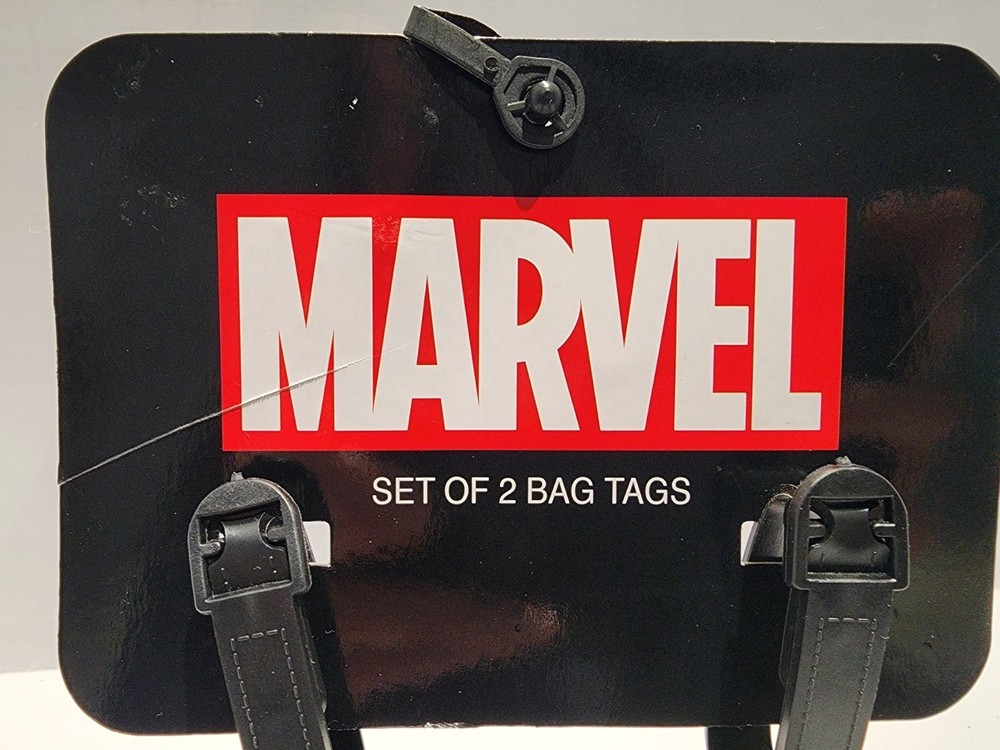 Deadpool and Wolverine Luggage Tag Set, Marvel, NEW