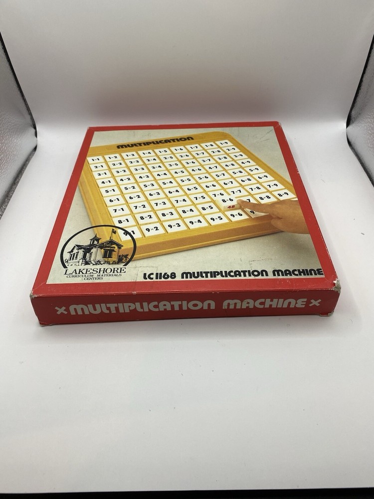 VintageLakeshore Multiplication Machine Math LC1168