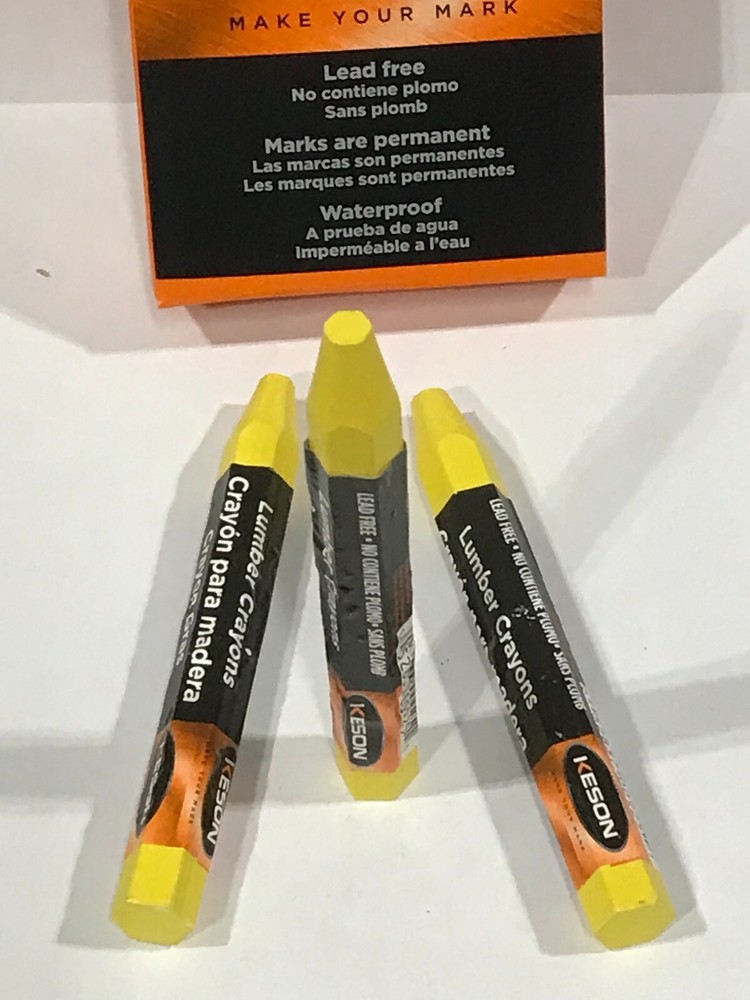 Marking Crayons - Yellow / 12 pcs.