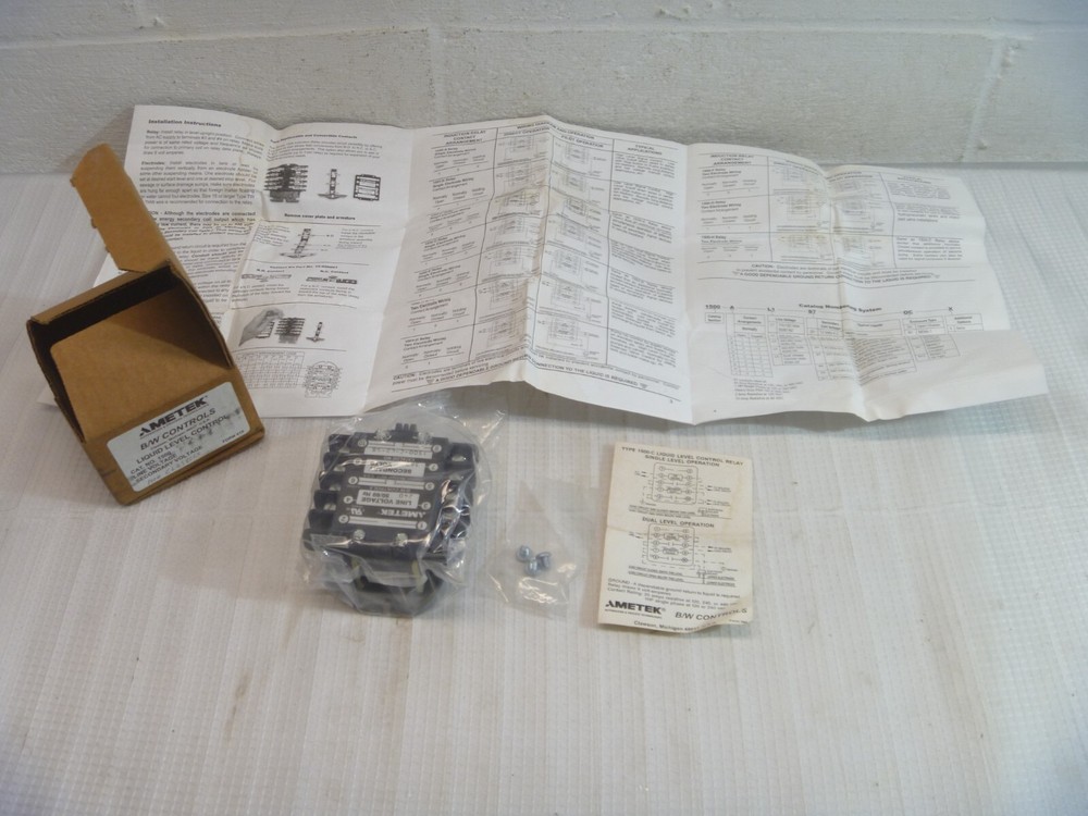 B/W Controls 1500 C-L2-S8-OC-X liquid level control