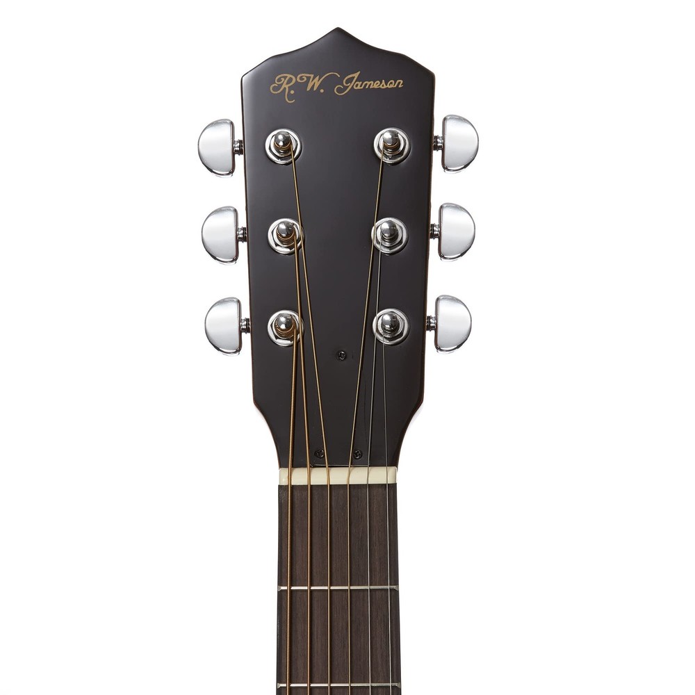 6-String Banjo Guitar with Closed Back Resonator and 24 Brackets