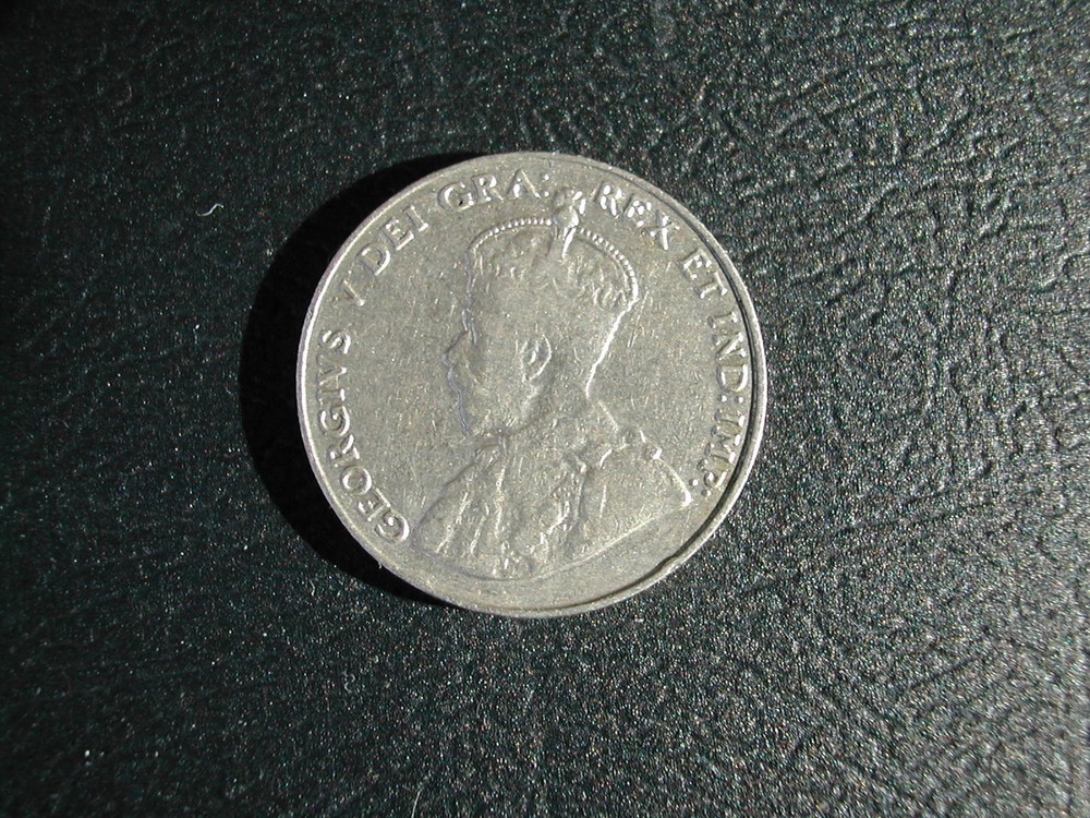 Canada 5 Cents Coin 1931