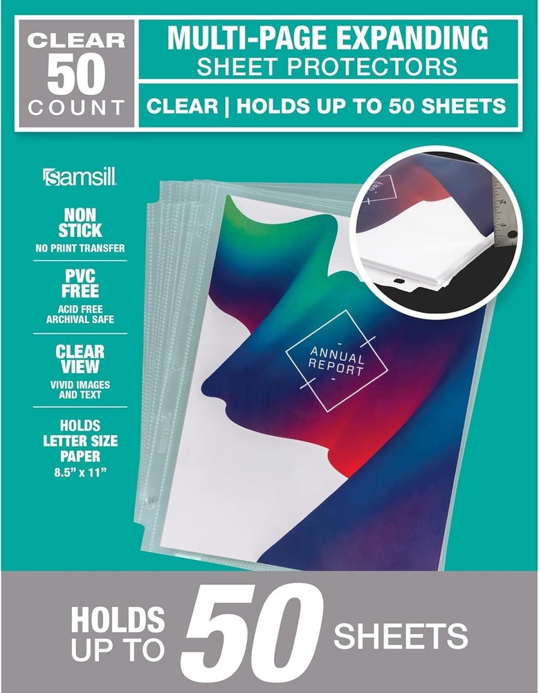 High Capacity Sheet Protector Family