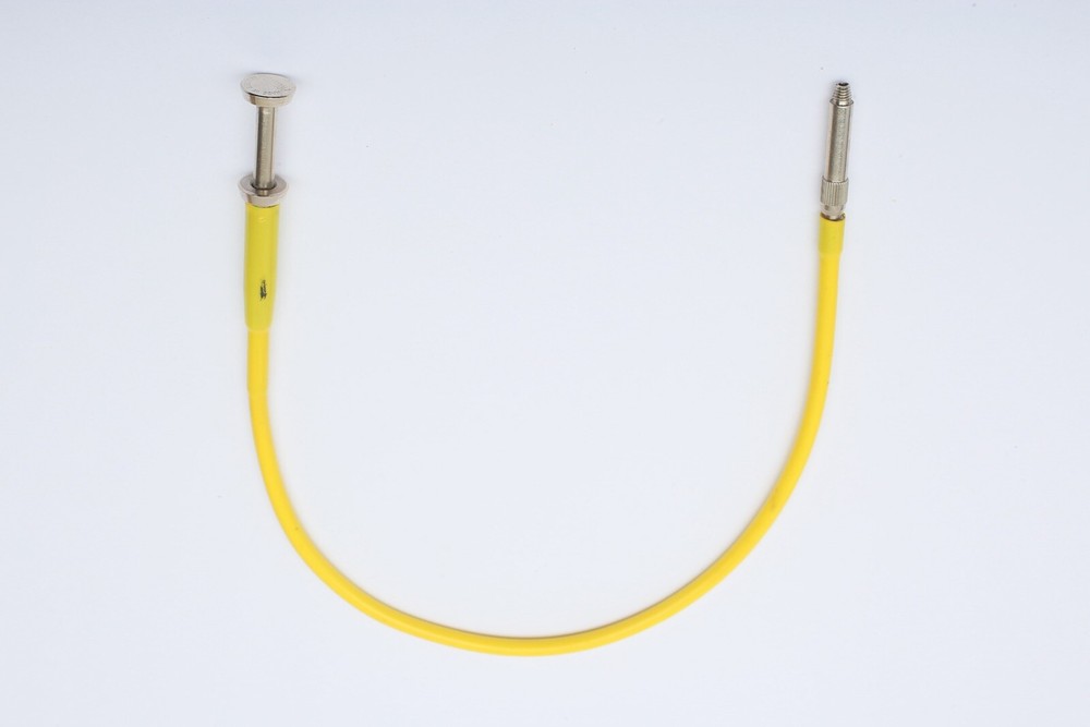 Prontor Germany 12" inch Mechanical YELLOW Cable Shutter Release Trigger+WORKS