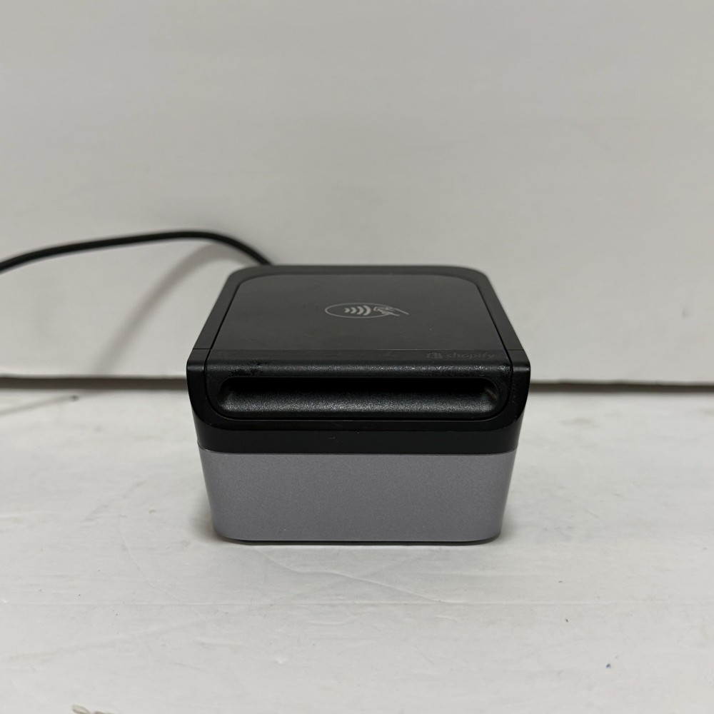Shopify Tap & Chip NFC Card Reader – Model S1802B - Untested - As Is