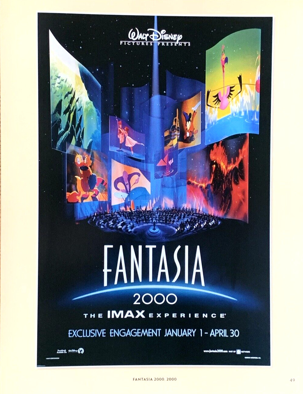 Dumbo Movie Poster 1941 Walt Disney's RKO Radio Pictures #0038