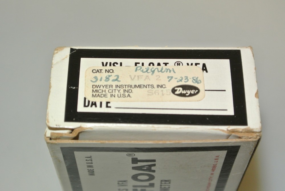 DWYER SERIES VFA2 VISI-FLOAT FLOWMETER 0.2-2.0