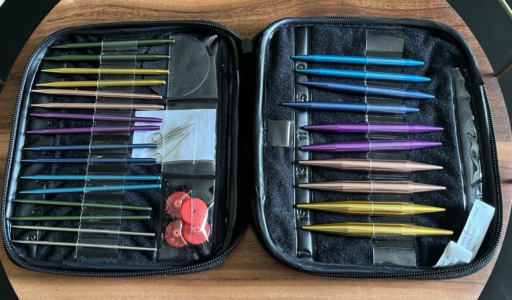 Vintage Boye Needlemaster Interchangeable Knitting Needle Set 13 Sizes No Cables