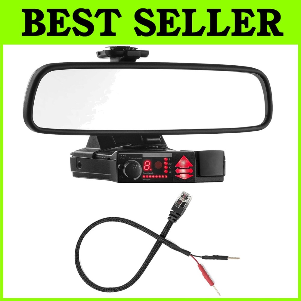 Easy Install Mirror Mount for Radar Detectors