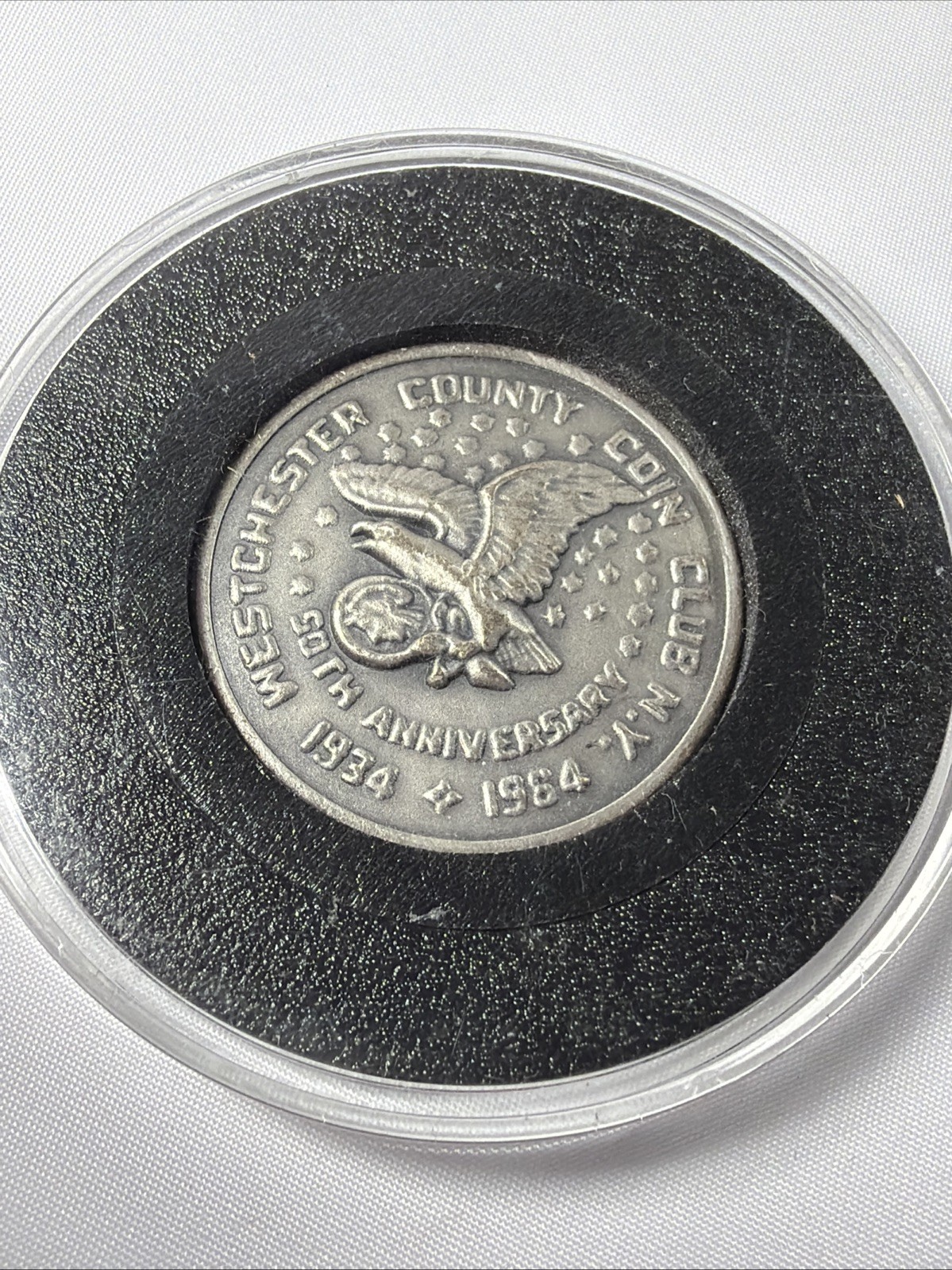 1984 NY NUMISMATIC MEDAL-Westchester Coin Club 35mm