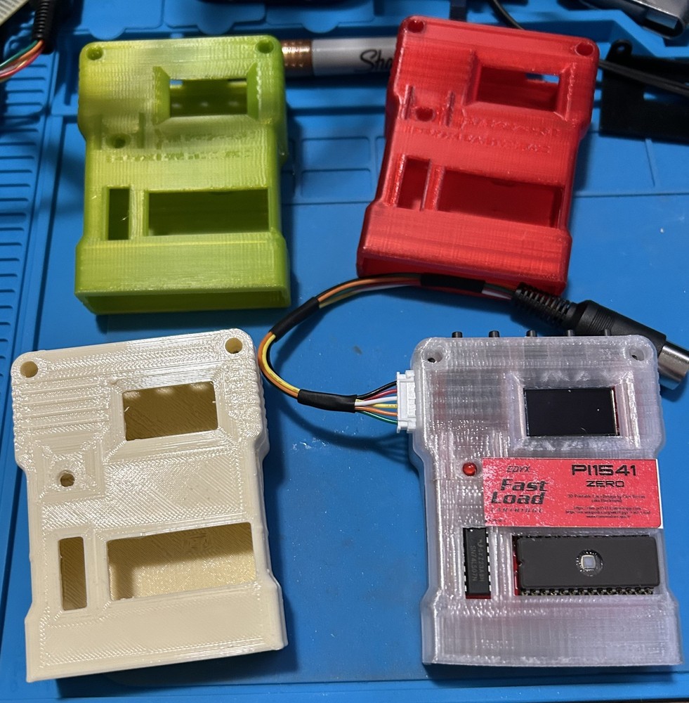 Pi1541 Zero with Epyx Fastload, Case & 32gb SD for Commodore 64 and 128