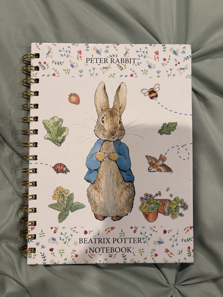 Beatrice Potter Petter Rabbit Notebook