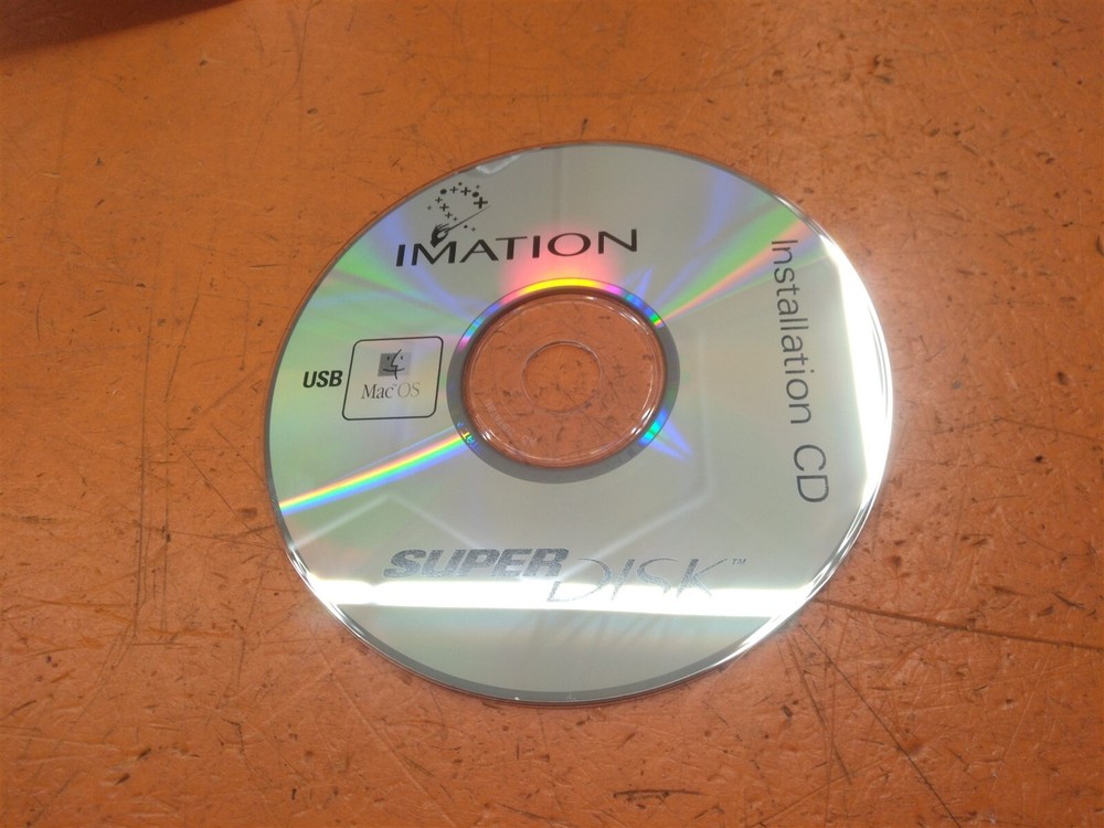 ⭐️⭐️⭐️⭐️⭐️ Imation SuperDisk USB Drive For MAC Installation CD