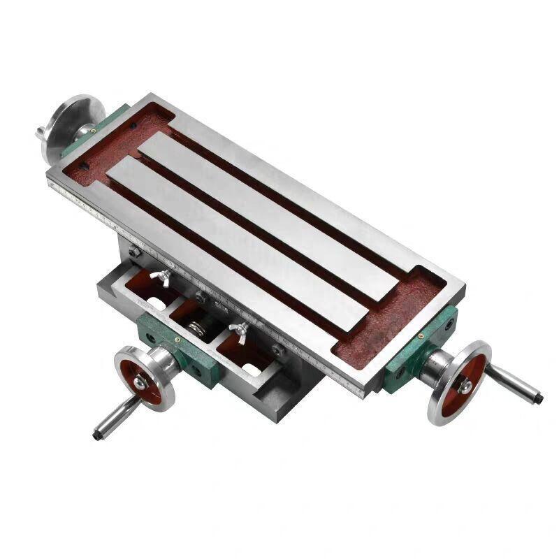 Cross Table Precision Manual Pallet Sliding Table Hand Crank Bench Drill Milling