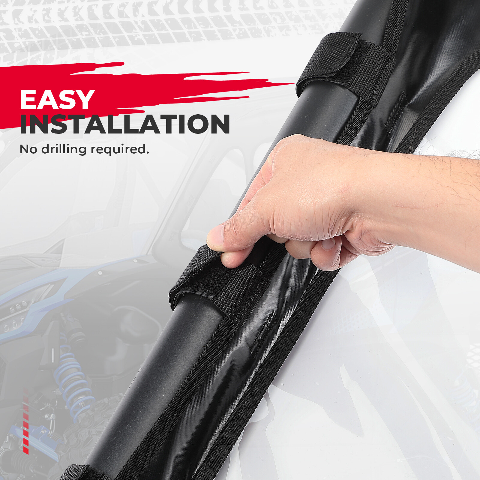 KEMIMOTO Upgraded Soft Upper Doors Set for 2020-2024 Kawasaki Teryx KRX 1000