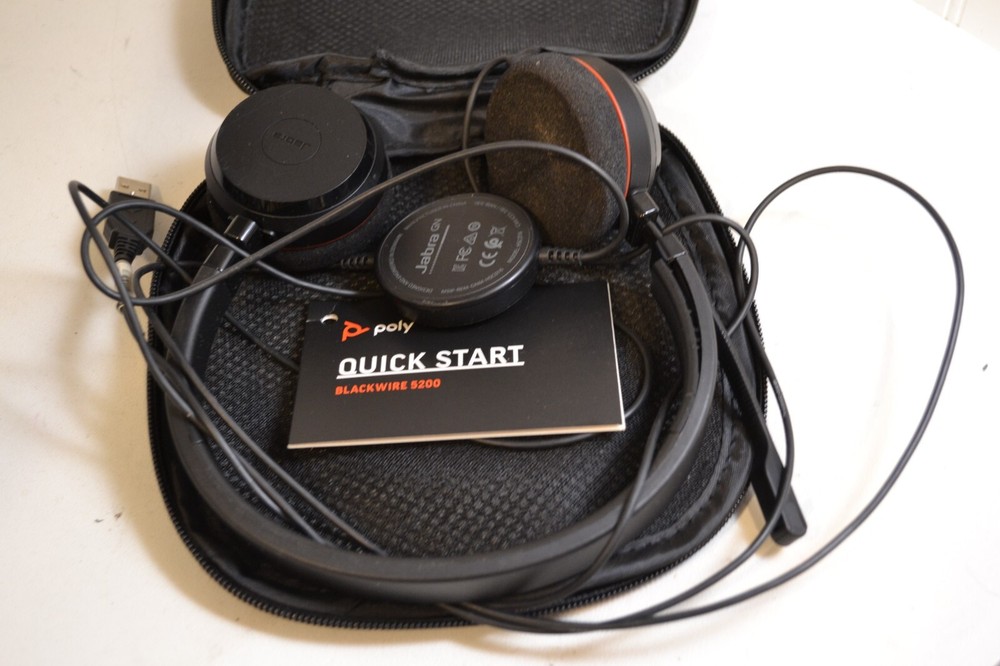 Jabra Blackwire 5200 Double Earpieces Headset