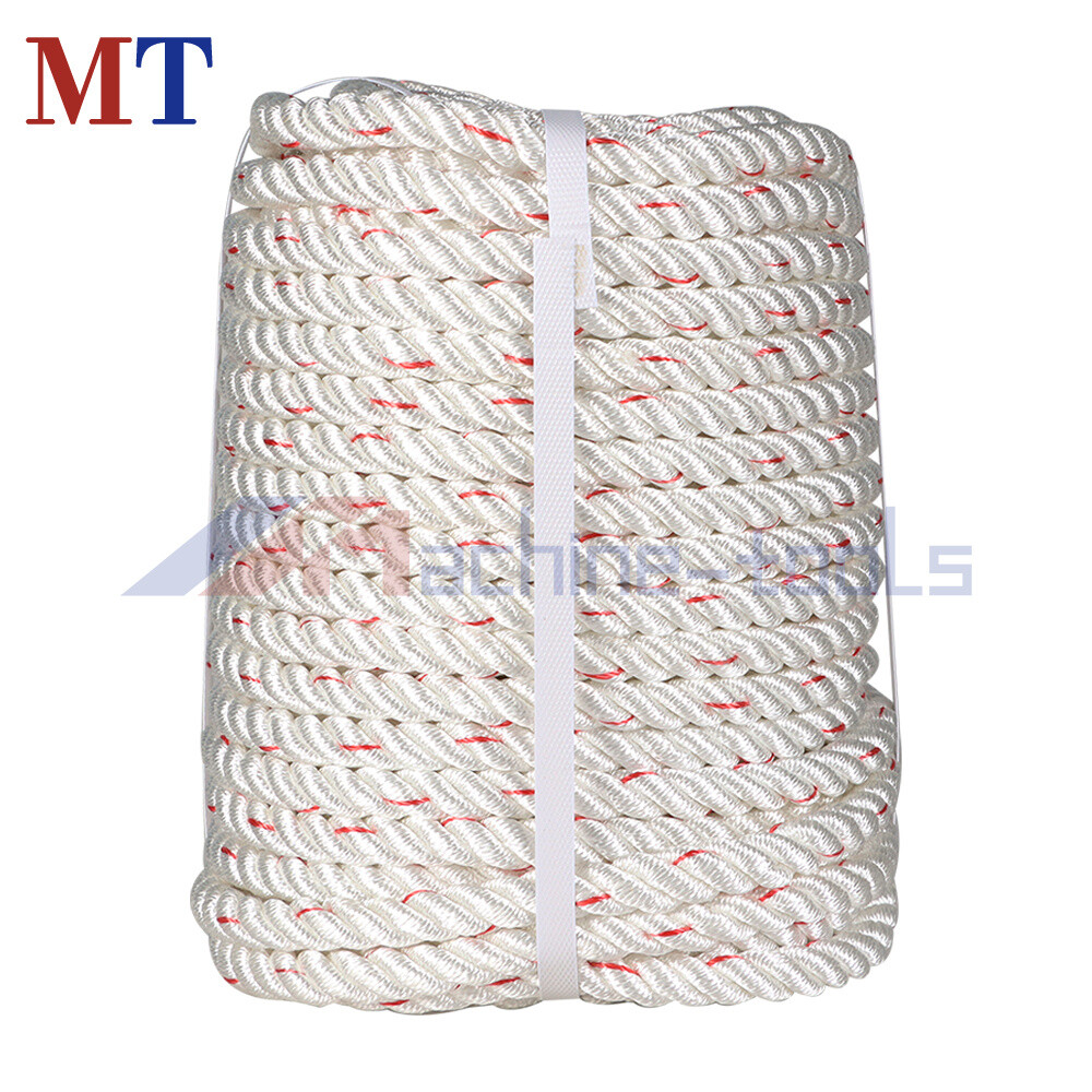 5/8"×150' Double Braid Polyester Arborist Bull Rope Pulling Rigging Line 8900Lbs