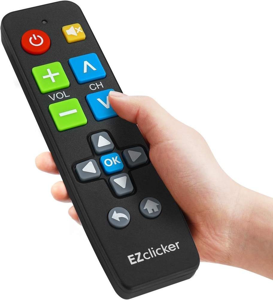 Samsung TV Remote | Big Button Control for All ONLY Black