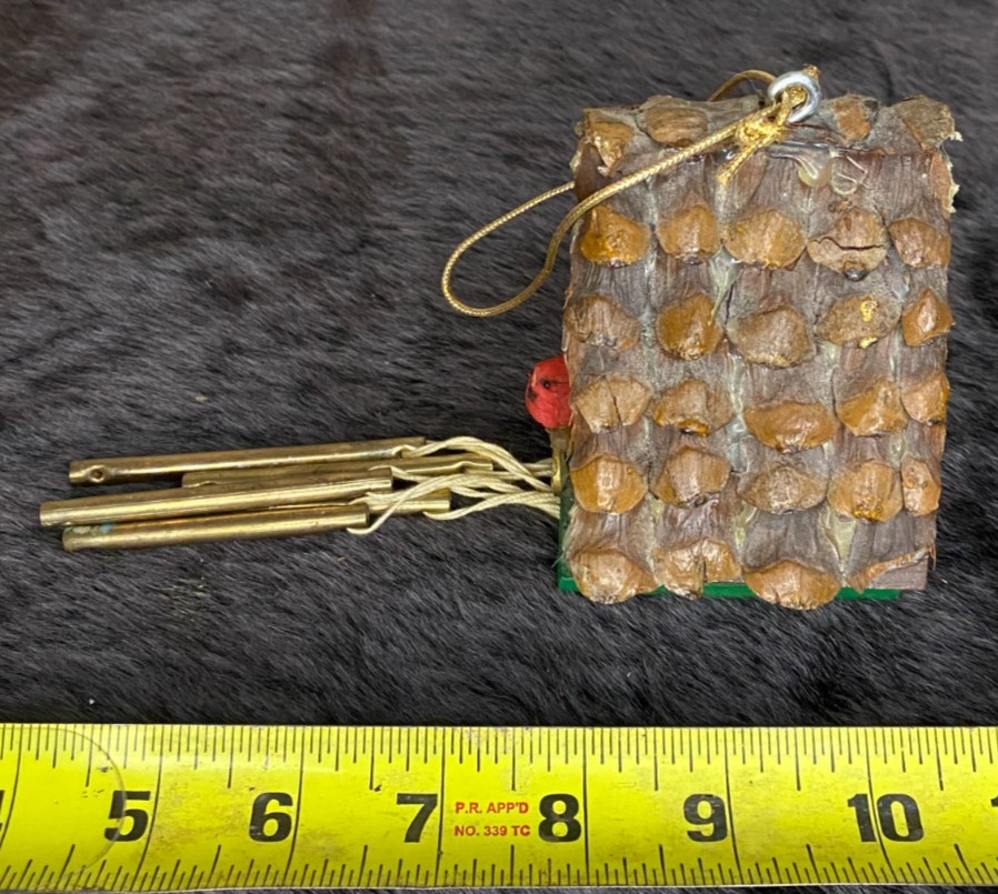Small Wooden Decorative Hand-Painted Wind Chimes