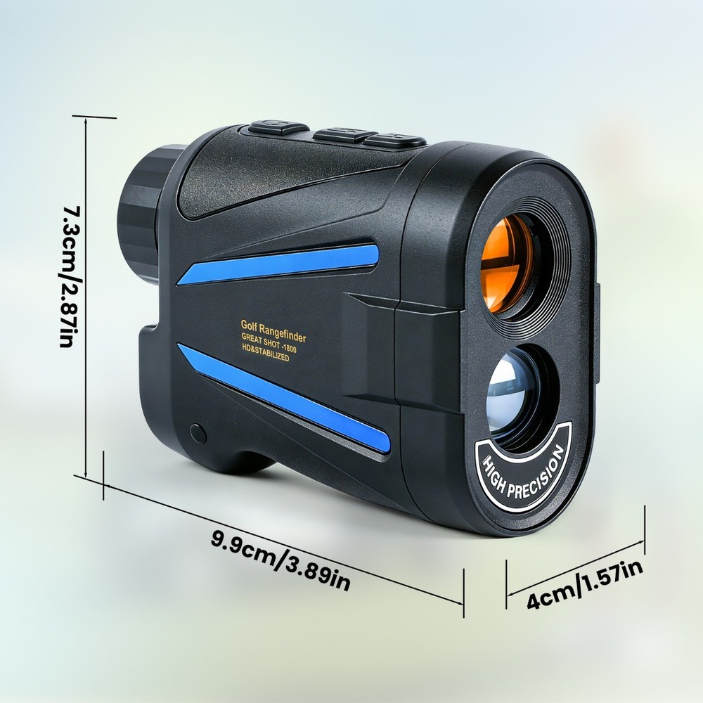 6X Magnification Golf Range Finder 1200 Yards Laser Rangefinder Slope Function