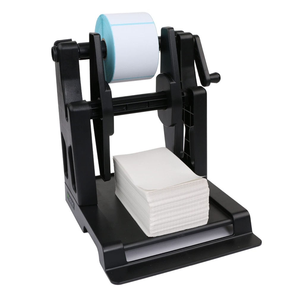 U.S. Solid Versatile Holder For Rolls And Fanfold Labels, Doubles As Rewinder