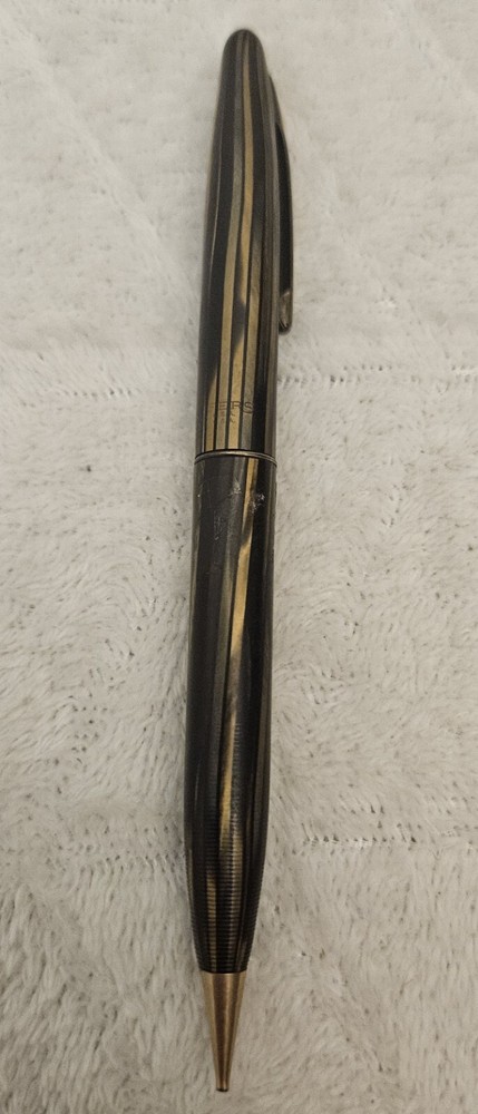 Vintage Sheaffer Brown striated mechanical pencil