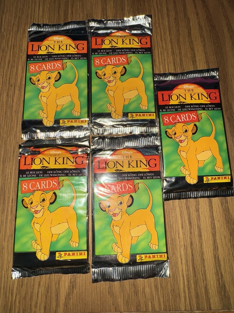 1995 The Lion King Panini Lot 5