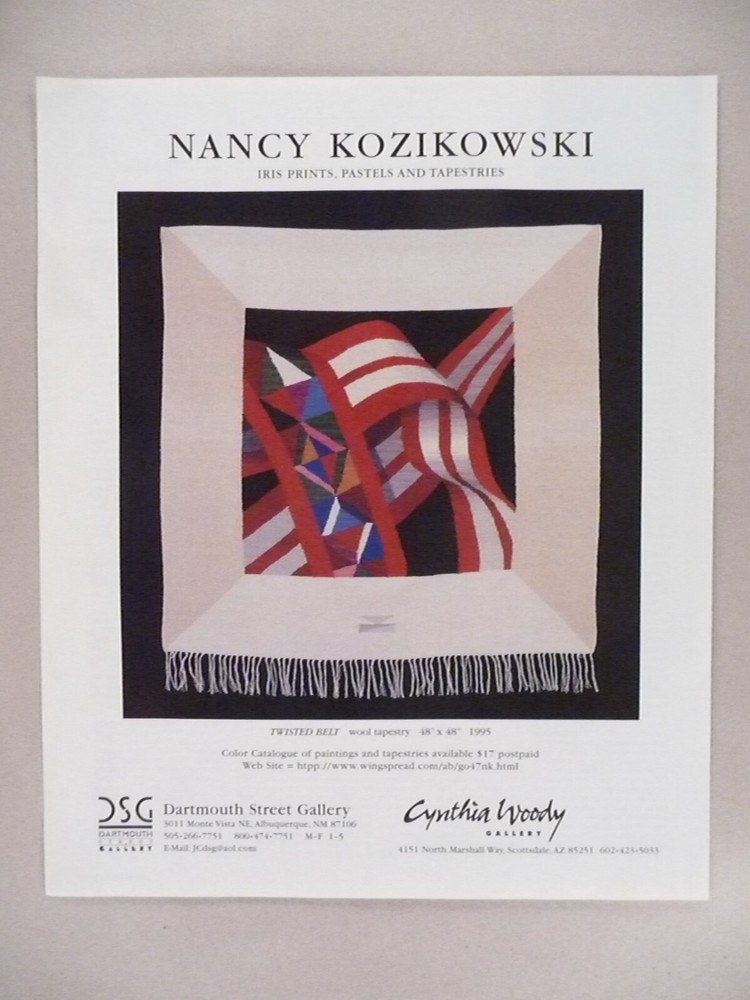 Nancy Kozikowski MAGAZINE AD - 1995