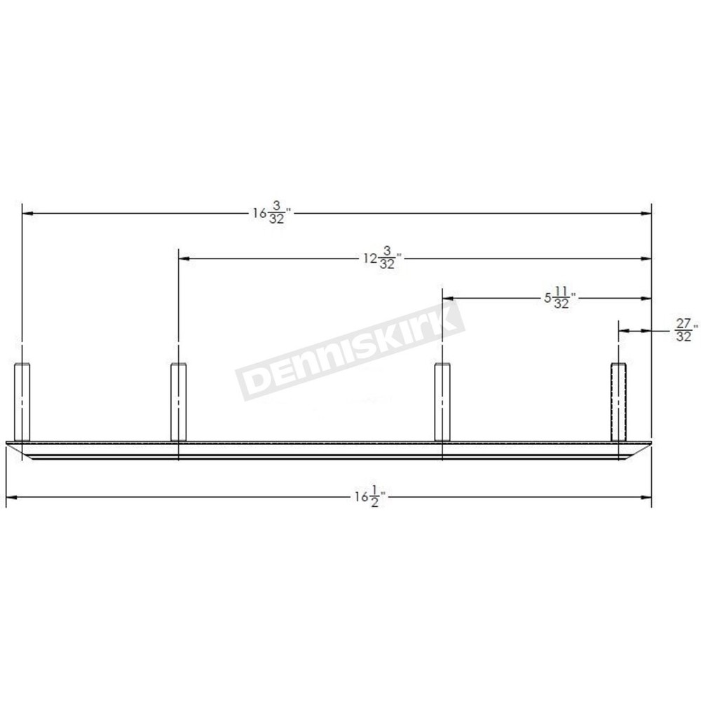 Stud Boy Shaper 6 in. Bars - CAP-S2198-60