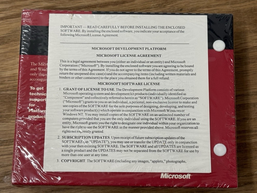 Microsoft Developer Network (MSDN) Device Driver Kits SDKS 1995 95 Sealed