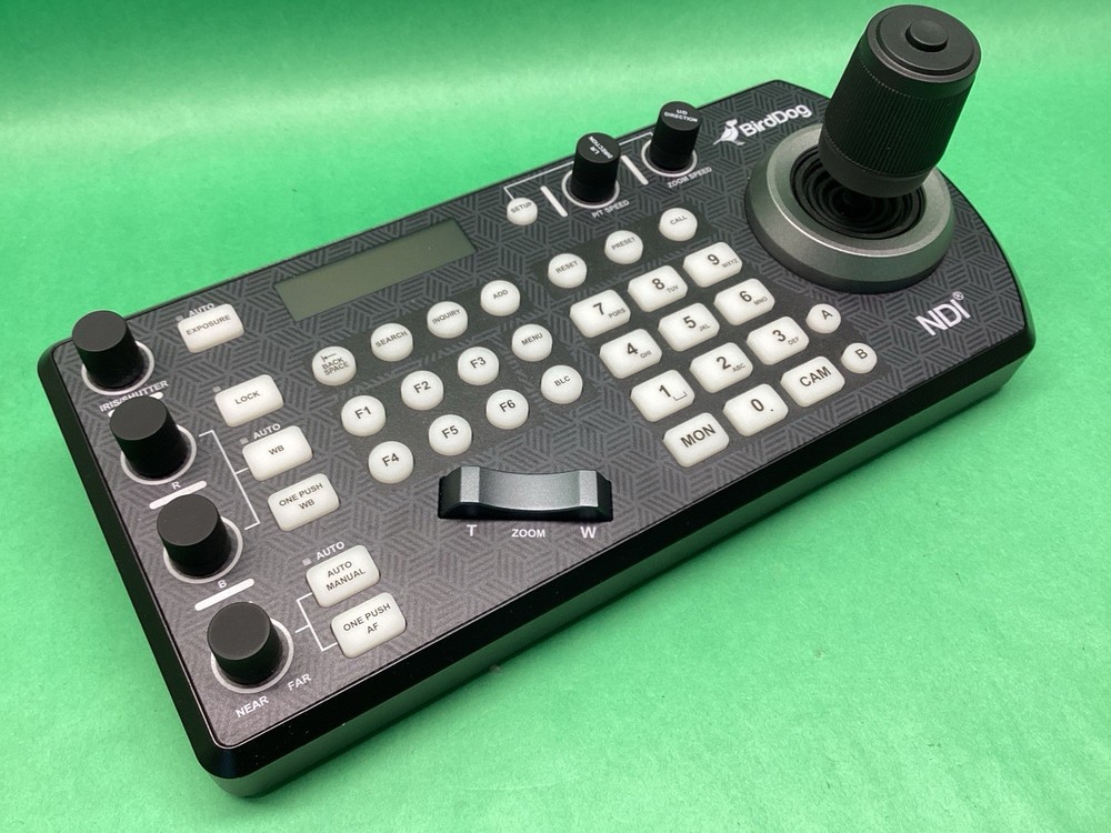 BirdDog BDPTZKEY PTZ Camera Keyboard Controller NDI VISCA - POWERS ON UNTESTED