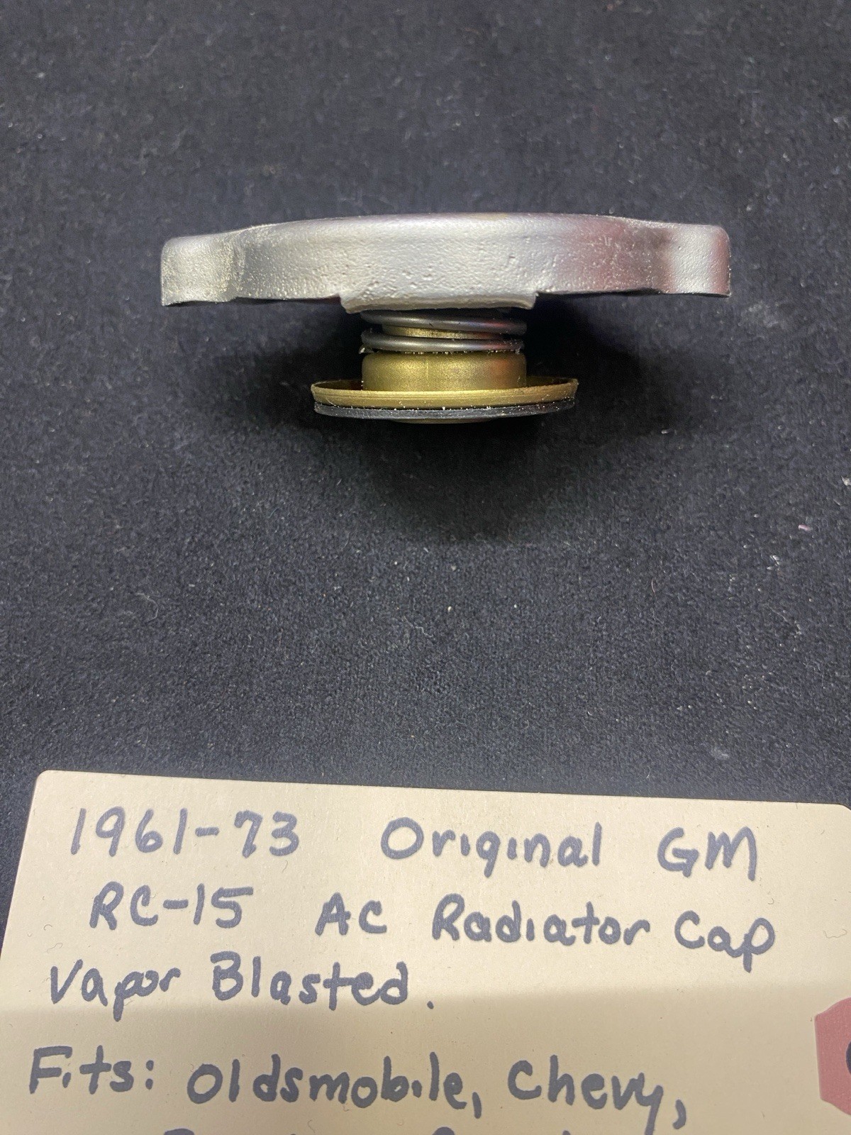 1961-73 Original GM RC-15 AC Radiator Cap