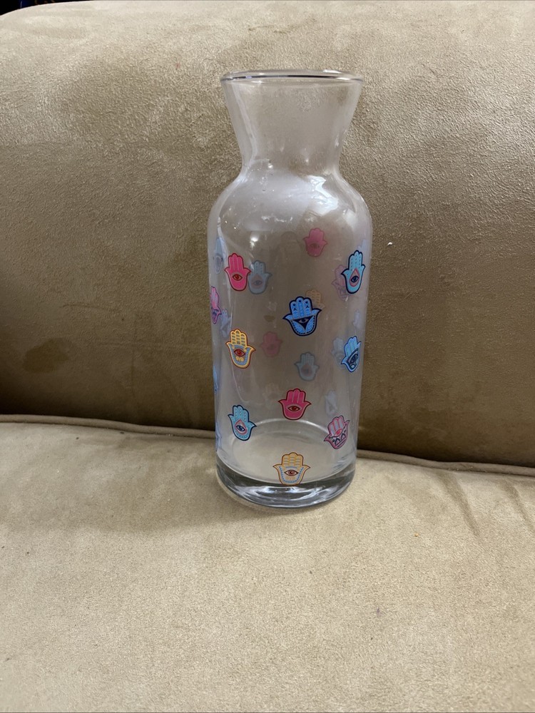 Hamsa Design Vase