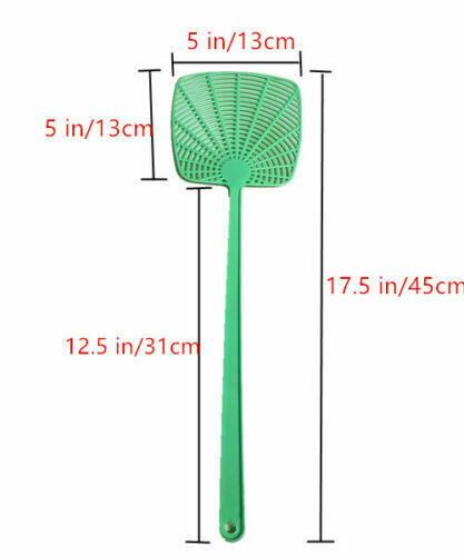 Fly Swatter Plastic Bug Mosquito Insect Killer 4 PACK