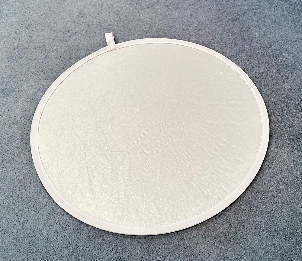 Calumet 32" ZipDisc Collapsible Studio Reflector-Silver/White-Gold