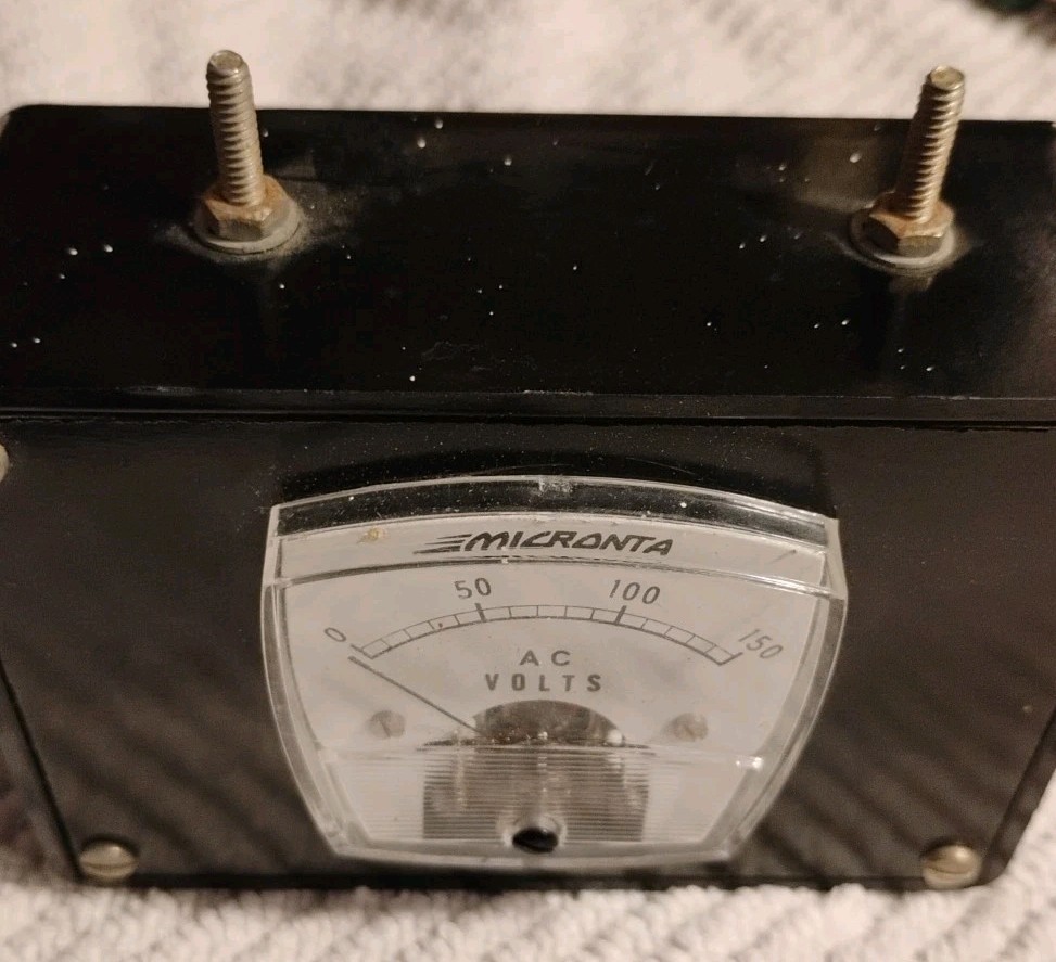 Micronta meter AC Volts 0-150. Untested