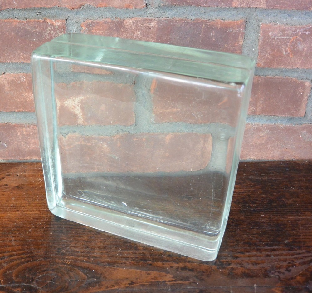 Solid Glass Blocks; Double Thickness 3"; Heavy; Salvage