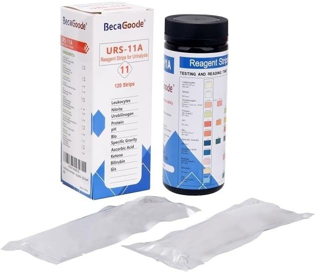 Rapid Strips 11 Parameters - UTI & Liver Function Kit