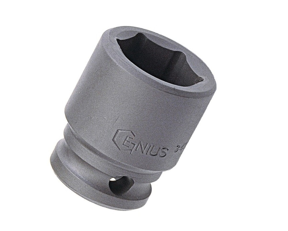 Genius Tools 3/8" Dr. 13/16" Impact Socket (CR-Mo) - 363226
