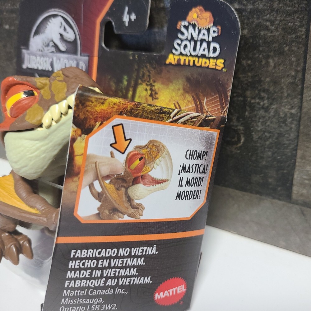 Jurassic World Dimorphodon Snap Squad Attitudes 2" Figure toy Mancave Game Room